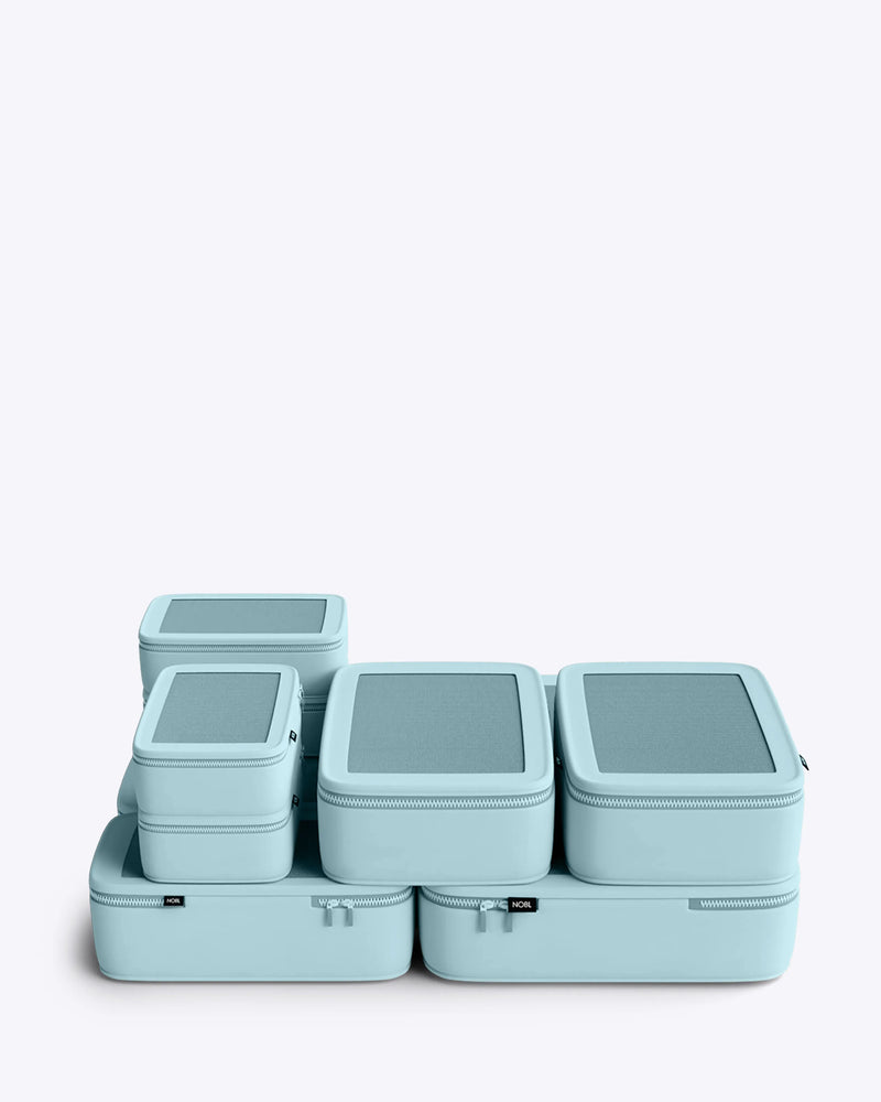 NOBL Packing Cubes - Baby Blue